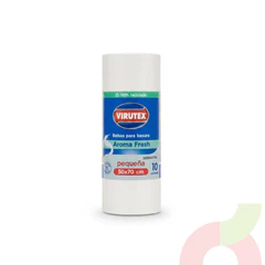 Bolsa Basura Blanca Pequeña 50X70 Virutex 10 Unidades 