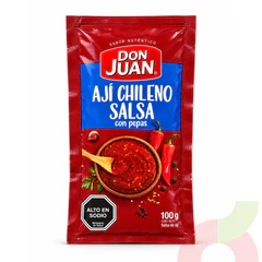 Ají Chileno Salsa con Pepas Don Juan 100Gr