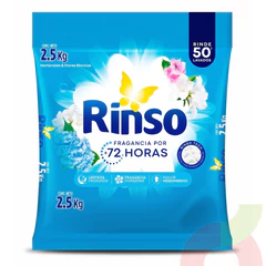 Detergente en Polvo Hortensias Rinso 2.5Kg 
