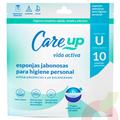 Esponjas Jabonosas Care Up 10 Unidades