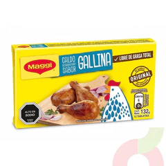 Caldo Gallina Maggi 132Gr 12 Unidades
