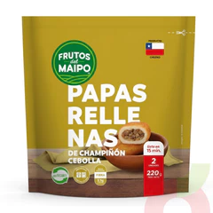 Papas Rellenas de Champiñón Cebolla Frutos del Maipo 220Gr