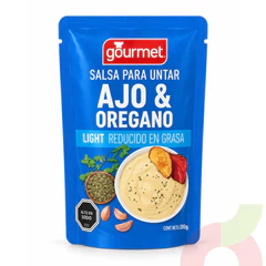 Salsa Ajo & Orégano Light Gourmet 200Gr