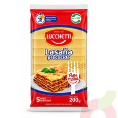 Lasaña Precocida Lucchetti 200Gr
