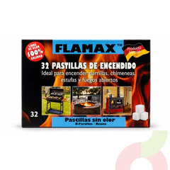 Pastillas de Encendido Flamax 32 Unidades