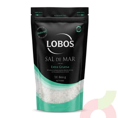 Doypack Sal de Mar Extra Gruesa Lobos 800Gr