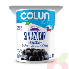 Yoghurt Light Mora Colun 120Gr