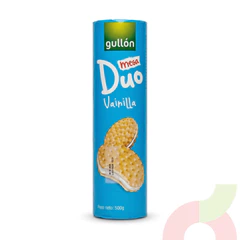 Galleta Mega Duo Vainilla Gullón 500Gr