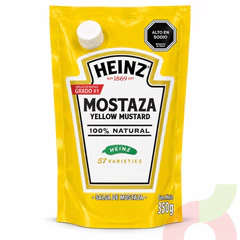 Doypack Mostaza Heinz 350Gr