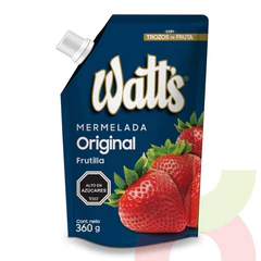 Mermelada Frutilla Original Watts 360Gr