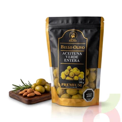 Aceituna Verde Entera Bello Olivo 340Gr