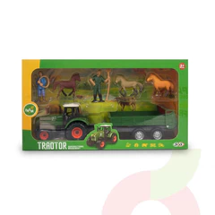 Juego Maquinaria Granja Animales