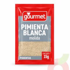 Pimienta Blanca Molida Gourmet 15Gr