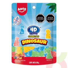 Gomitas Dinosaur Amos 100Gr