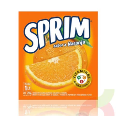 Jugo en Polvo Naranja Sprim 20Gr