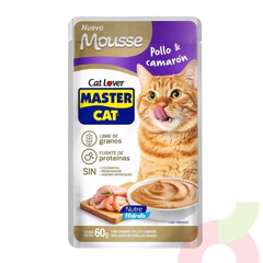 Mousse Pollo & Camarón Master Cat 60Gr