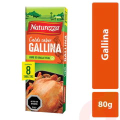 Caldo sabor Gallina Naturezza 80Gr