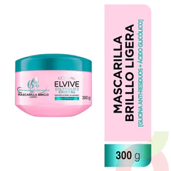 Mascarilla Brillo Ligera Elvive 300Gr