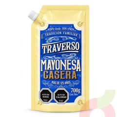 Doypack Mayonesa Casera Vintage Traverso 700Gr