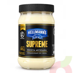 Frasco Mayonesa Supreme Hellmanns 380Gr