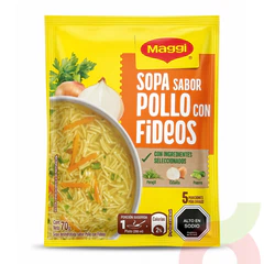 Sopa Sabor Pollo Fideos Maggi 70Gr