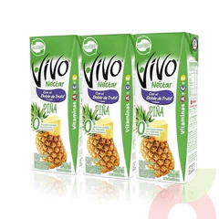 Pack Néctar Piña Vivo 190Ml 3 Unidades