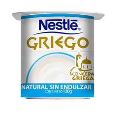 Yoghurt Griego Natural Sin Endulzar 120Gr