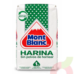 Harina Sin Polvos De Hornear Mont Blanc 1Kg 