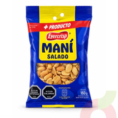 Maní Salado Evercrisp 160Gr