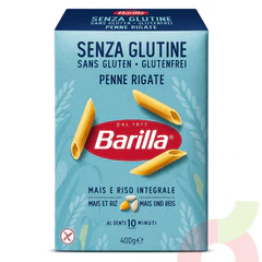 Penne Rigate Sin Gluten Barilla 400Gr