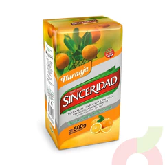 Yerba Mate Naranja Sinceridad 500Gr