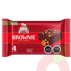 Brownie Receta Original Nutra Bien 248Gr 4 Unidades