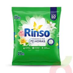 Detergente en Polvo Lirios Rinso 2.5Kg