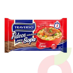 Fideos Instantáneos Carne Traverso 85Gr