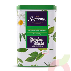 Yerba Mate Ocho Hierbas Supremo 500Gr