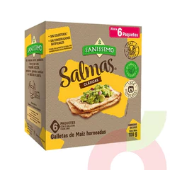Galletas Salmas Clásica Sanissimo 108Gr 6 Unidades
