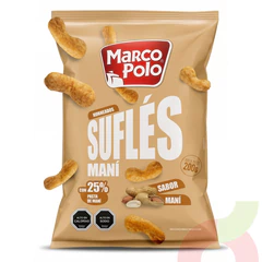 Suflés Maní Marco Polo 200Gr