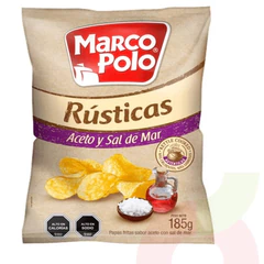 Papas Aceto Sal De Mar Marco Polo 185Gr
