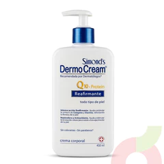 Crema Corporal Reafirmante Q10 Simonds 400Ml