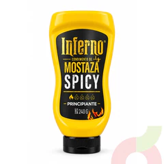 Mostaza Spicy Inferno 240Gr