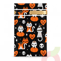 Bolsas para Dulces Halloween 22X33Cm 6 Unidades 
