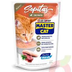 Sopitas de Pato Master Cat 60Gr