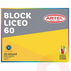 Block Dibujo Artel 60 20 Hojas