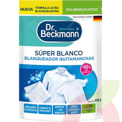 Blanqueador Quitamanchas Dr Beckmann 400Gr Super Blanco