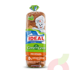 Pan Integral Cero & Cero Ideal 600Gr