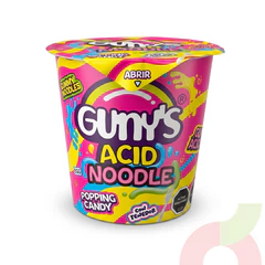 Acid Noodle Popping Candy Gunys 65Gr