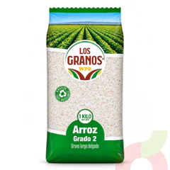Arroz Grano Largo G2 Los Granos 1Kg