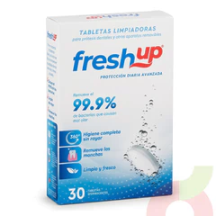 Tabletas Limpiadoras Fresh Up 30 Unidades