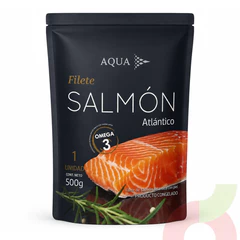 Filete Salmón Aqua 500Gr 