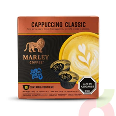 Cápsulas Cappuccino Classic Marley 150Gr 10 Unidades